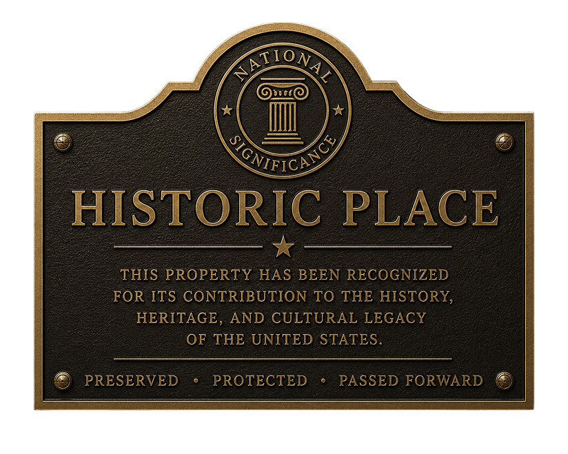 History Place Plaque