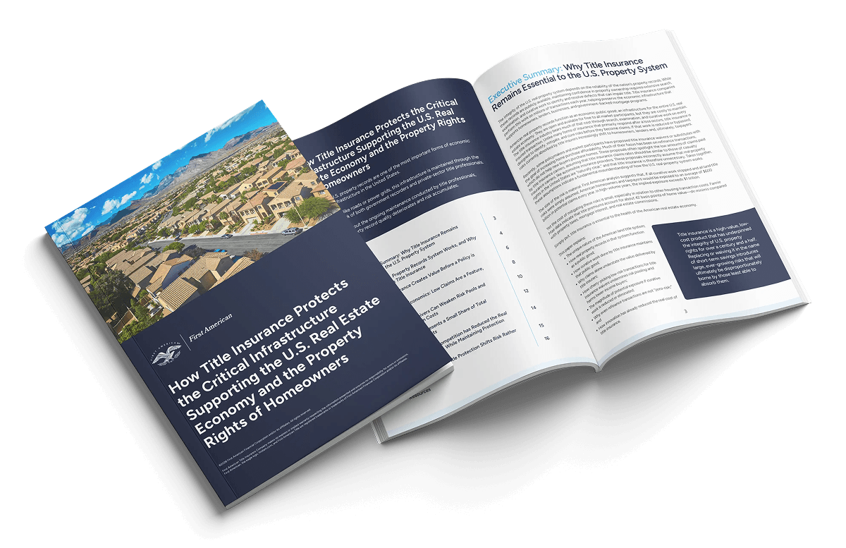 Title insurance spread white paper
